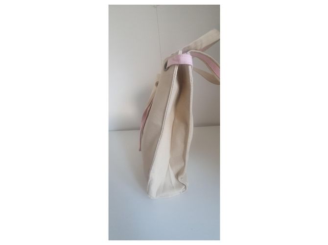 YVES SAINT LAURENT Stoffhandtasche Creme - Ansicht 6