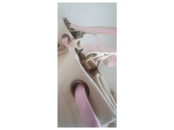 YVES SAINT LAURENT Stoffhandtasche Creme - Ansicht 7