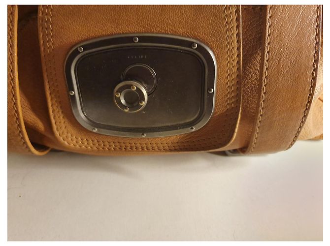Borsa a mano Céline in pelle marrone - vista 11