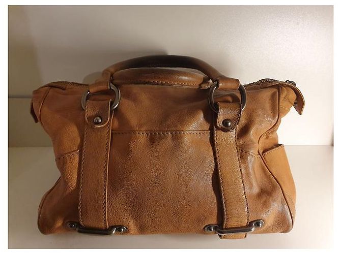 Borsa a mano Céline in pelle marrone - vista 2