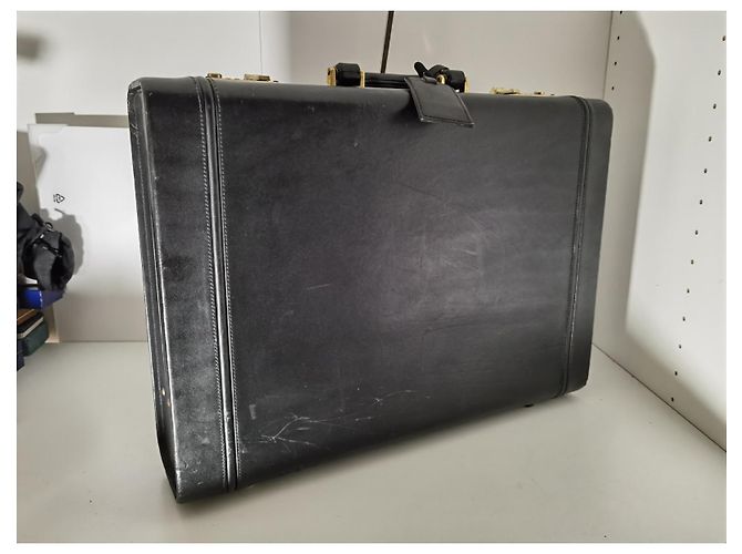 Custodia in pelle nera Lancel Nero - vista 3