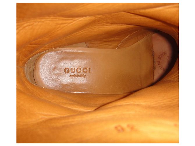 Botines Gucci de ante negro Talla 36 - vista 7