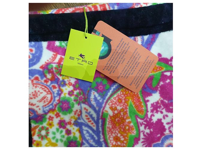 Etro telo mare paisley Multicolore - vista 9