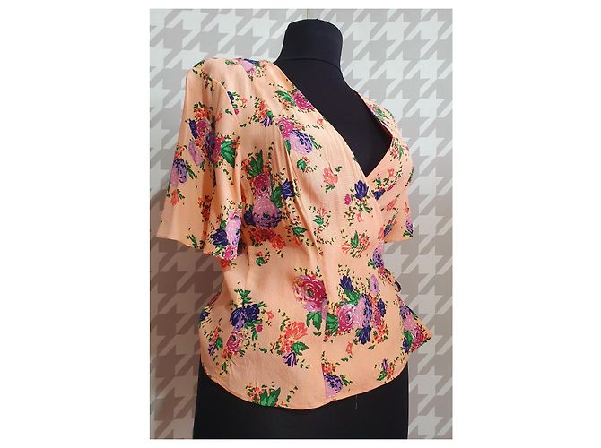 & Other Stories Bluse mit Blumenmuster aus Viskose Mehrfarben - Ansicht 2