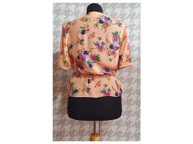 & Other Stories Bluse mit Blumenmuster aus Viskose Mehrfarben - Ansicht 4