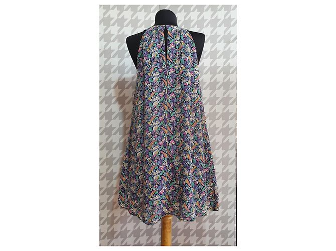 & Other Stories Vestido floral de algodón Multicolor - vista 3