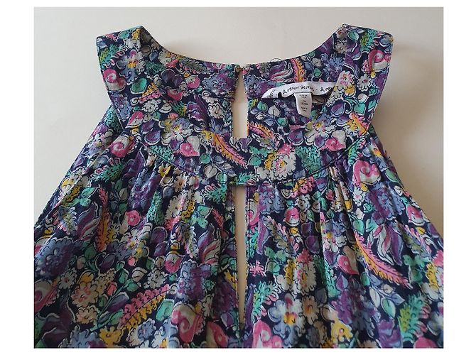 & Other Stories Vestido floral de algodón Multicolor - vista 4