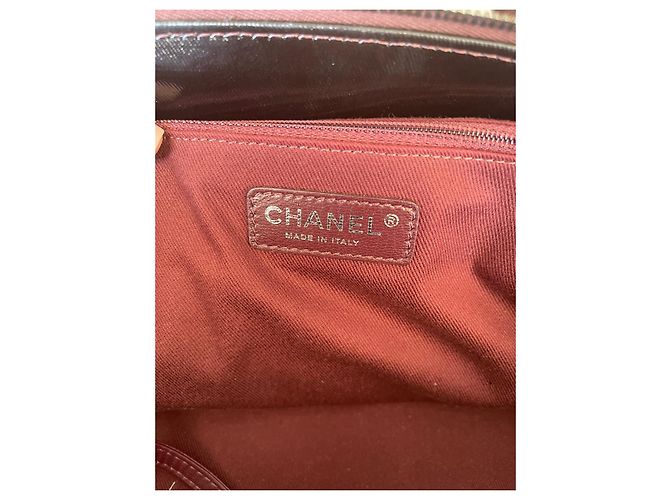31 Cambon Bolsa acolchoada Chanel Ameixa - vista 14