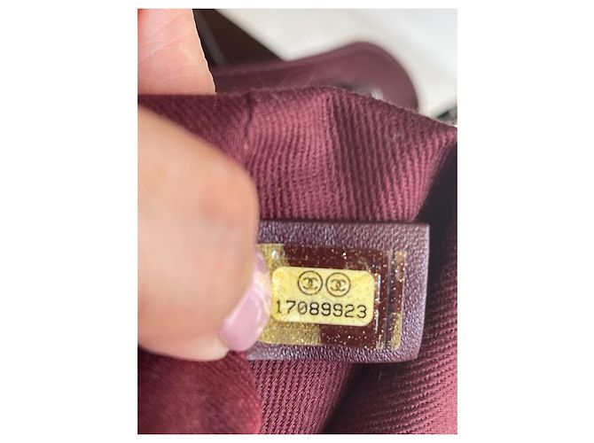31 Cambon Bolsa acolchoada Chanel Ameixa - vista 6