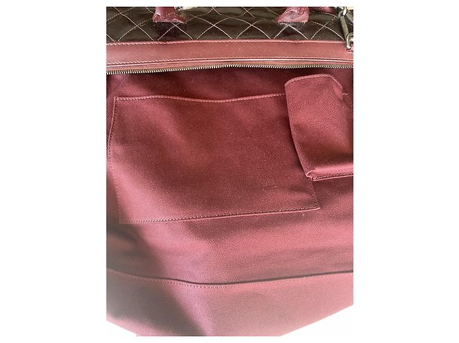 31 Cambon Bolsa acolchoada Chanel Ameixa - vista 8