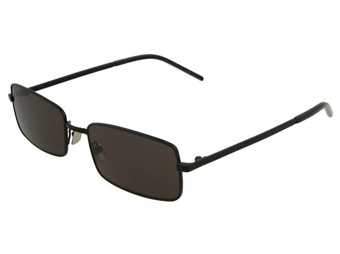 Saint Laurent Square-Frame Metal Sunglasses - view 2