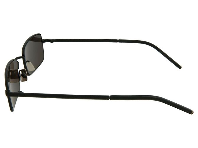 Saint Laurent Square-Frame Metal Sunglasses - view 3
