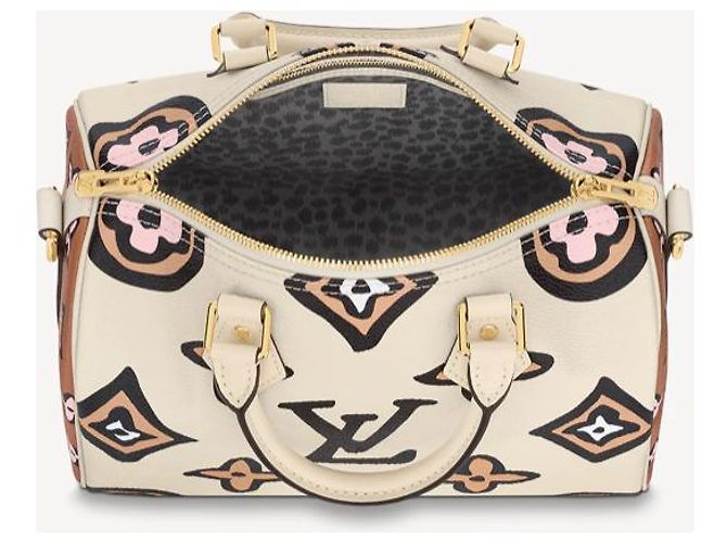 Louis Vuitton LV Speedy Wild de corazón Crudo - vista 3