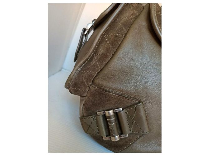 Borsa Hobo Tote Christian Dior in pelle marrone chiaro - vista 6