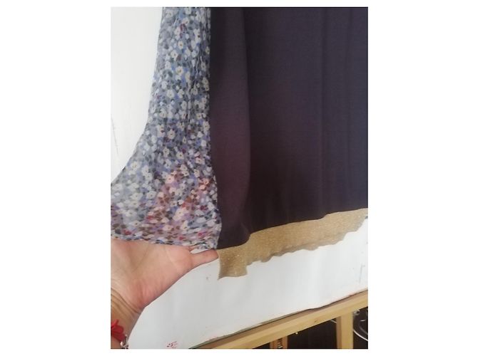 Abito Kenzo Defile in seta e cotone multicolore - vista 5