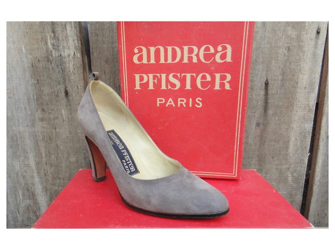 Andrea Pfister p intage pompe 35 Grigio - vista 2