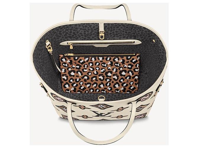 Louis Vuitton LV Neverfull Wild nel cuore nuovo Crudo - vista 3