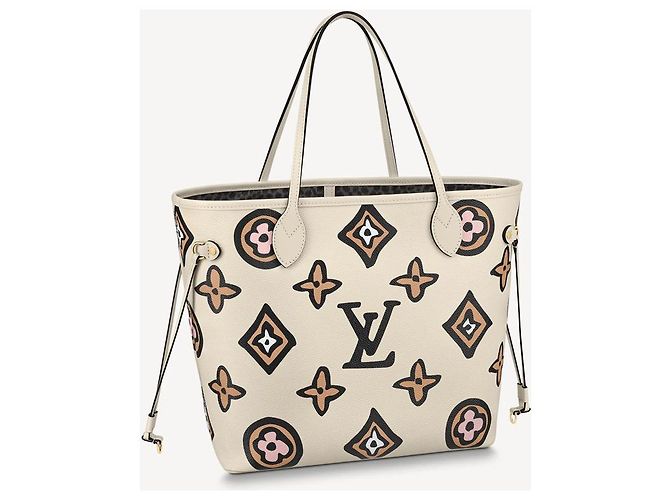 Louis Vuitton LV Neverfull Wild nel cuore nuovo Crudo - vista 4