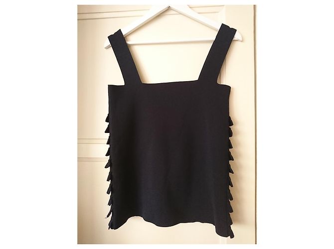 Top Sonia By Sonia Rykiel Blu Navy L - vista 2