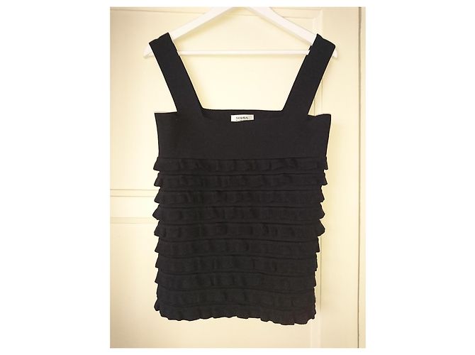 Top Sonia By Sonia Rykiel Blu Navy L - vista 4