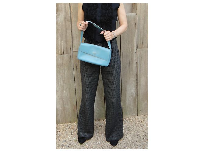 Borsa baguette Fendissime Blu chiaro - vista 2