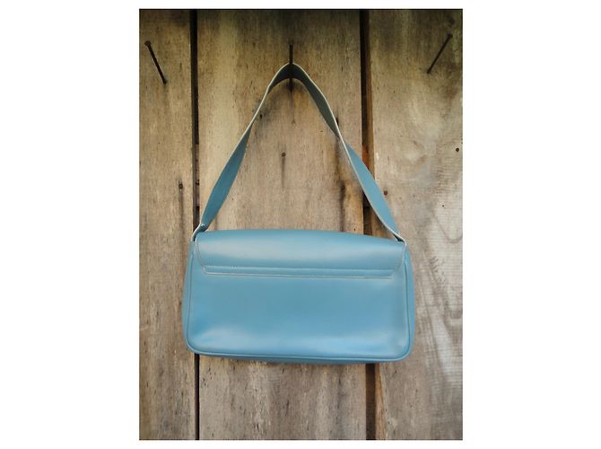 Borsa baguette Fendissime Blu chiaro - vista 4