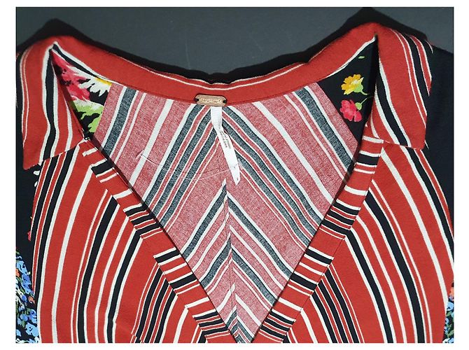 Abito Free People in Rayon Multicolore - vista 6