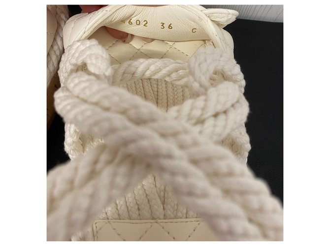 Chanel dad sandali Bianco - vista 5