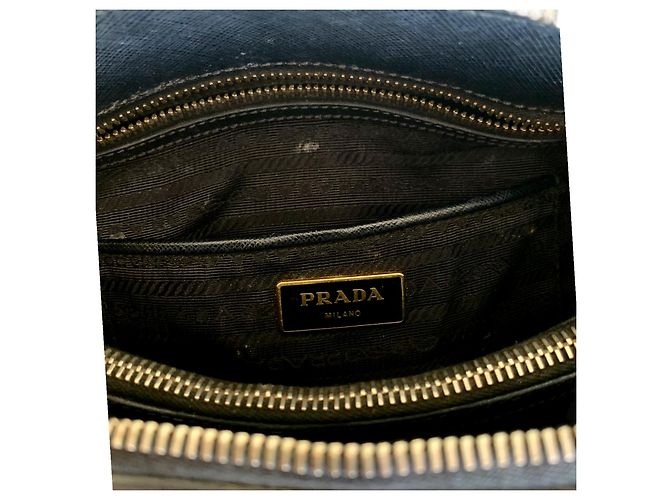 Borsa a mano Prada Promenade in pelle nera Nero - vista 4