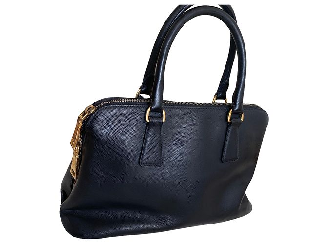 Borsa a mano Prada Promenade in pelle nera Nero - vista 5