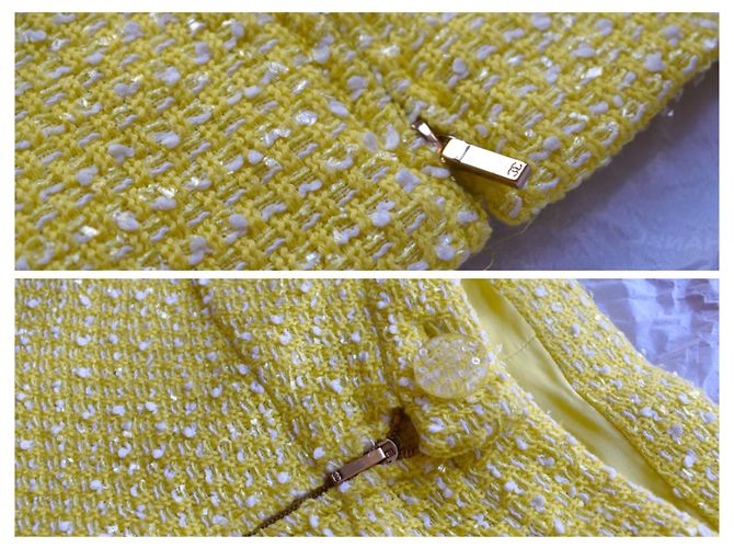 Chanel Culotte da Runway 2019 Giallo - vista 9