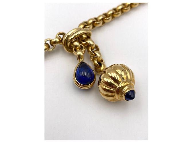 Autre Marque Collana oro giallo 18kt con pendente 44 cm - vista 3