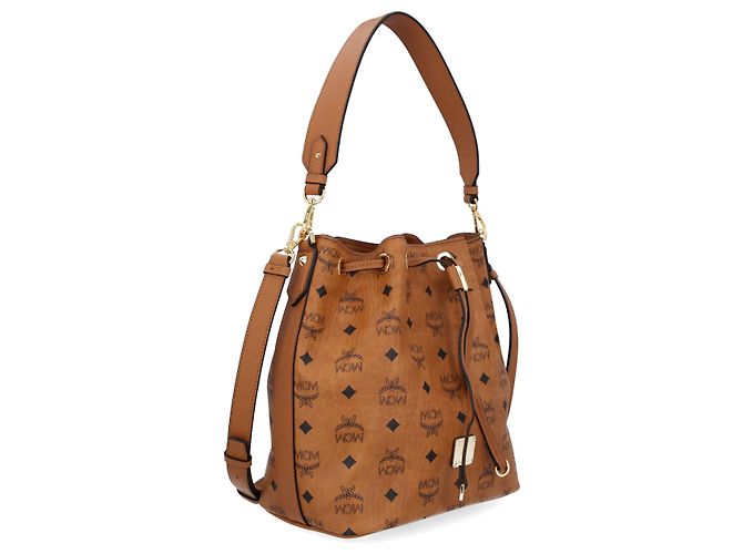 MCM Saco essencial com cordão e LOGO - vista 2