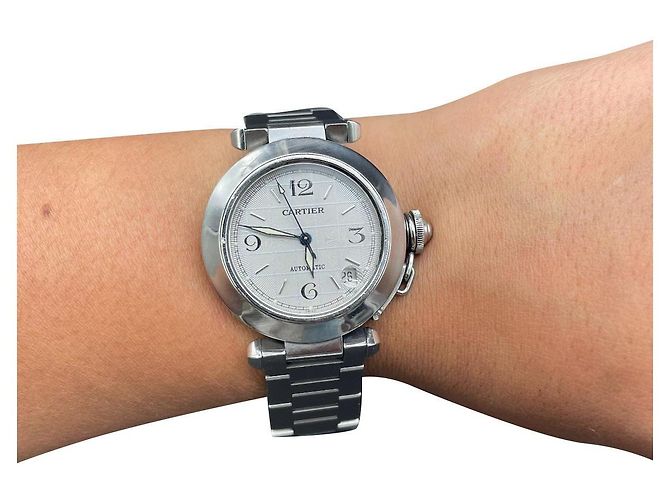 Cartier Pascha 2324 Uhr aus Stahl 35mm - Ansicht 2