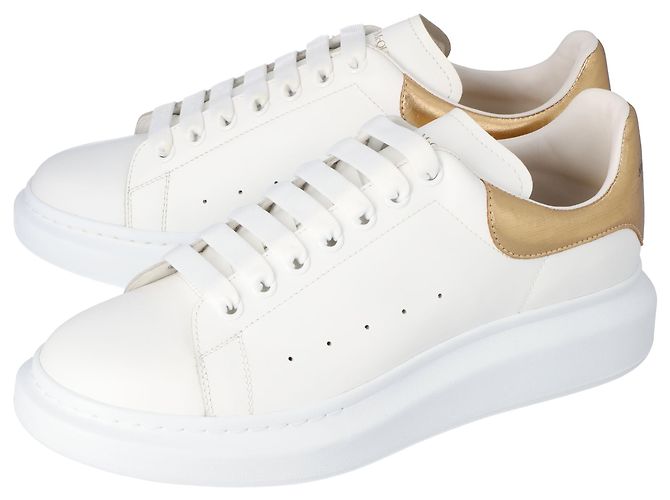 Alexander Mcqueen Sneaker Larry Bianco - vista 4