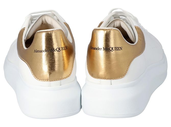 Alexander Mcqueen Sneaker Larry Bianco - vista 5