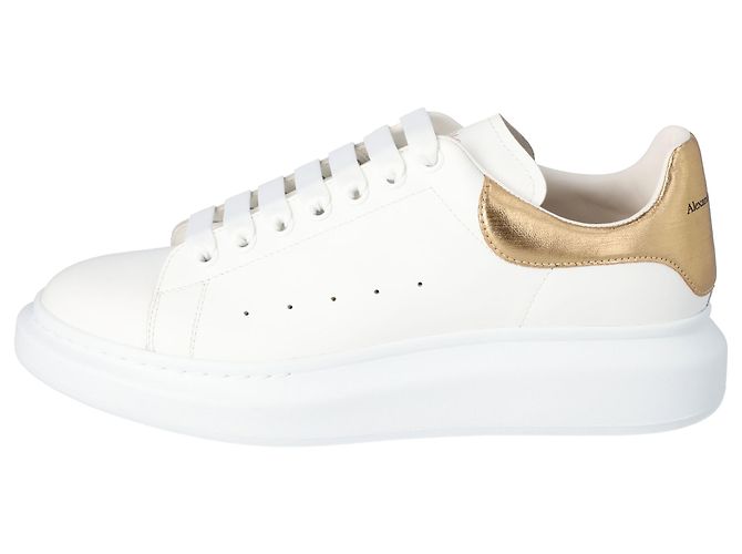 Alexander Mcqueen Sneaker Larry Bianco - vista 7