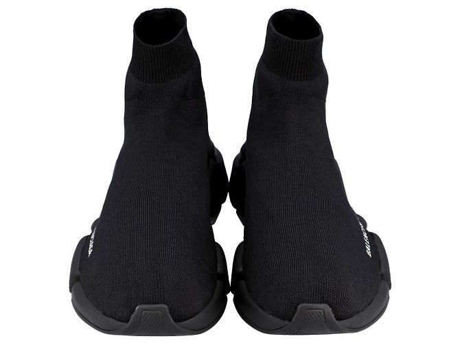 Balenciaga Speed 2.0 Baskets Tout Noir - vue 3
