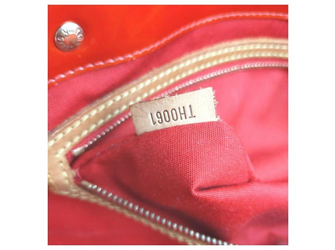 Louis Vuitton Große rote Vernis Reade GM Tote Bag mit Monogramm - Ansicht 3