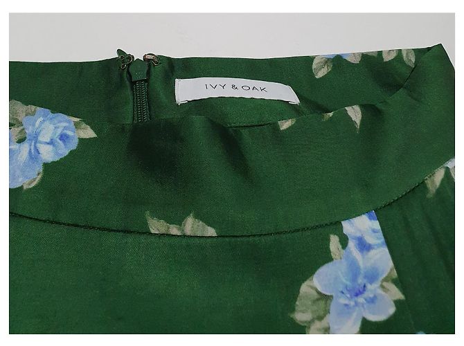 Autre Marque Falda larga floral Ivy & Oak verde Multicolor - vista 3
