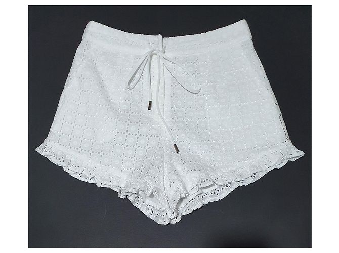 Autre Marque We Are Kindred White Cotton Shorts M - view 3