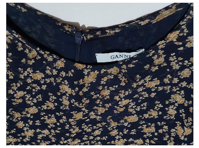 Blusa Ganni Barlett Georgette de viscosa Multicolor - vista 2