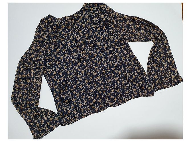 Blusa Ganni Barlett Georgette de viscosa Multicolor - vista 3
