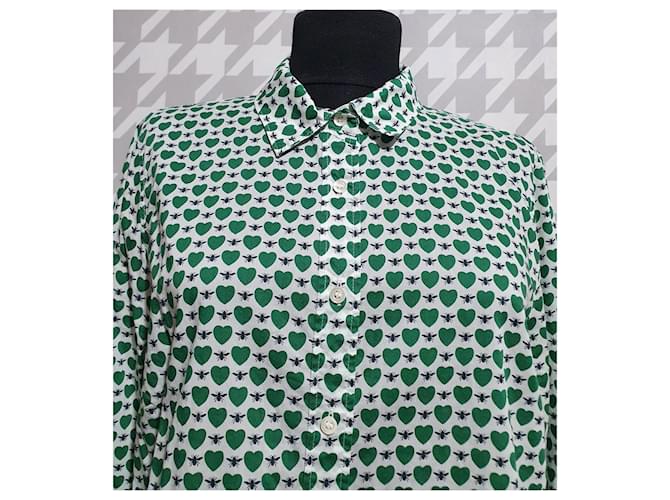 Camisa J.Crew de algodón verde Multicolor - vista 2