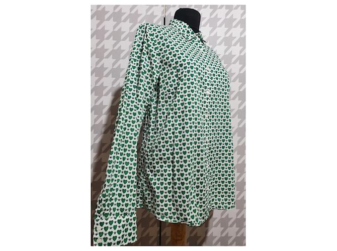 Camisa J.Crew de algodón verde Multicolor - vista 3