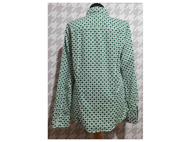 Camisa J.Crew de algodón verde Multicolor - vista 4