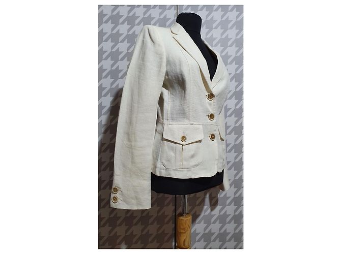 Weekend Max Mara Leinenblazer weiß - Ansicht 2