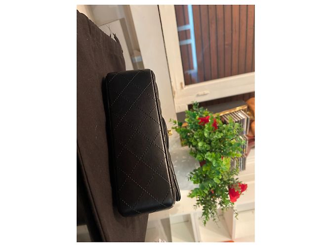 Chanel Mini bag Timeless in pelle di agnello Nero - vista 4