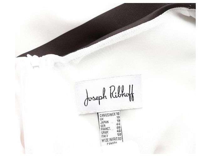 Abito Joseph Ribkoff Floreale e a Righe Bianco e Nero Multicolore - vista 3