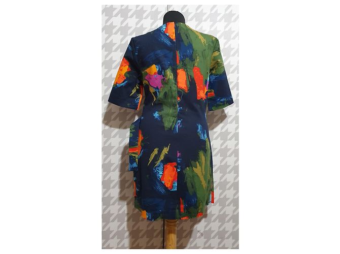Abito multicolore Kate Spade in cotone ed elastan - vista 3